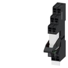 SIEMENS - Steckrelais Komplettgerät DC24V, 1W, LED-Modul rot Sockel