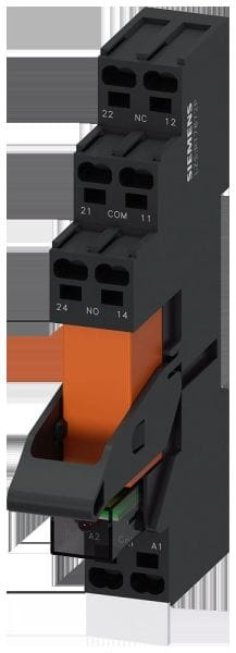SIEMENS - Steckrelais Komplettgerät AC115V, 1W, LED-Modul rot Sockel
