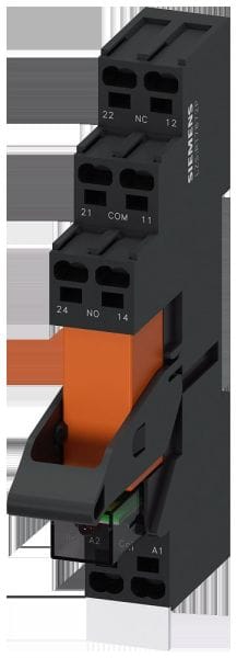 SIEMENS - Steckrelais Komplettgerät AC115V, 2W, LED-Modul rot Sockel