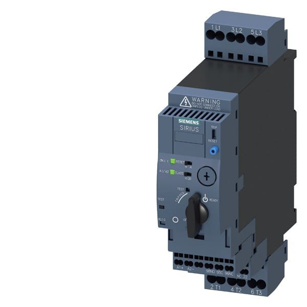 SIEMENS - SIRIUS Kompaktabzweig Direktstarter 690 V, AC/DC 110-240 V, 50-60 Hz, 3-12 A