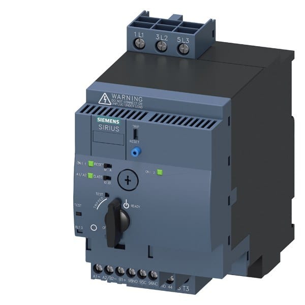 SIEMENS - SIRIUS Kompaktabzweig Wendestarter 400 V, AC/DC 110-240 V, 50-60 Hz, 8-32 A
