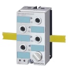 SIEMENS - AS-I Kompaktmodul K45, IP67, Digital, 4x1 Eing., max. 200mA, PNP, 4xM8-Buchse