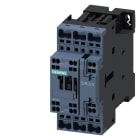 SIEMENS - Schütz, AC-3e, 32 A/15 kW/400V, 3-polig, DC 24V, 1S+1Ö, Federzuganschluss