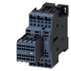 SIEMENS - Schütz, AC-3e, 17 A/7,5 kW/400V, 3-polig, DC 110V, 2S+2Ö, Federzuganschluss