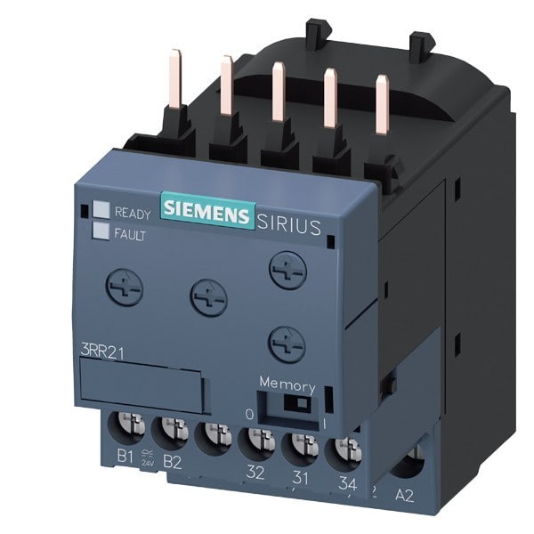 SIEMENS - Überwachungsrelais anbaubar an Schütz 3RT2, Baugr. S00 basic, 1,6-16A