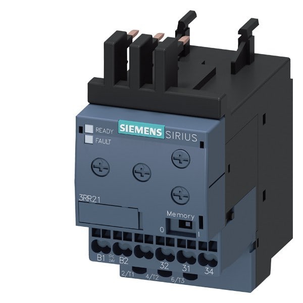 SIEMENS - Überwachungsrelais anbaubar an Schütz 3RT2, Baugr. S00 basic, 1,6-16A