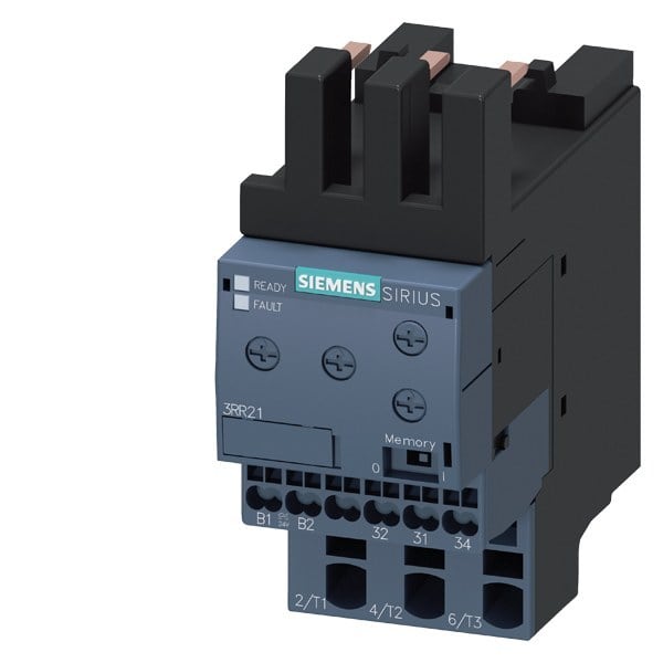 SIEMENS - Überwachungsrelais anbaubar an Schütz 3RT2, Baugr. S00 basic, 4-40A