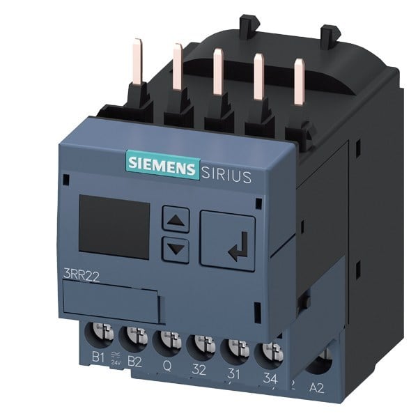 SIEMENS - Überwachungsrelais anbaubar an Schütz 3RT2, Baugr. S00 Standard, 1,6-16A