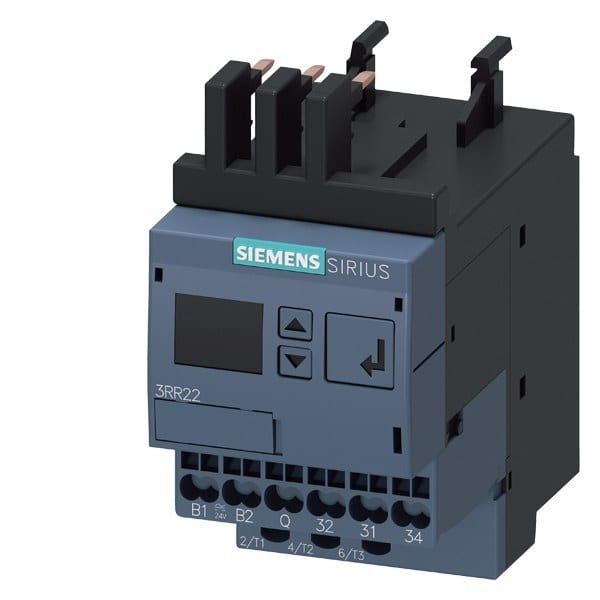 SIEMENS - Überwachungsrelais anbaubar an Schütz 3RT2, Baugr. S00 Standard, 1,6-16A