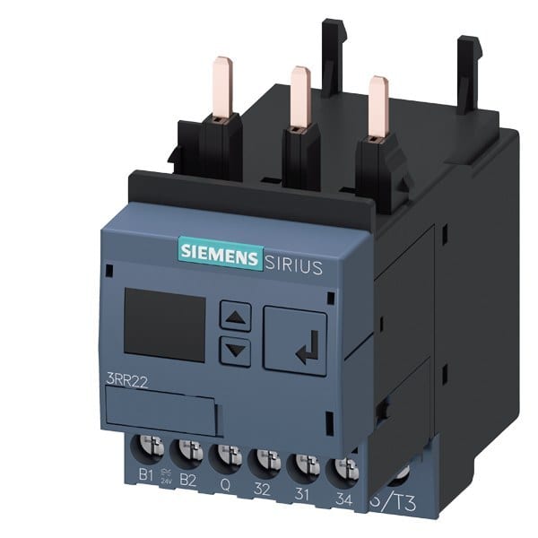 SIEMENS - Überwachungsrelais anbaubar an Schütz 3RT2, Baugr. S00 Standard, 4-40A