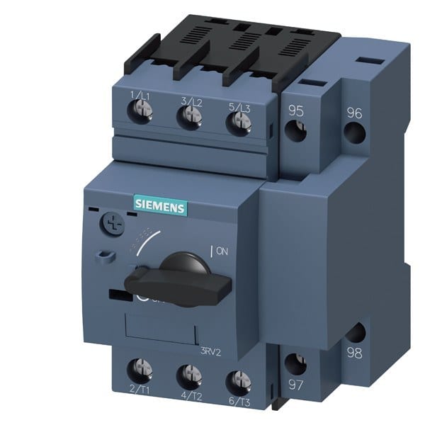 SIEMENS - Leistungsschalter, S00, Motorschutz, Class 10, A-ausl. 0,18-0,25A, N-ausl. 3,3A