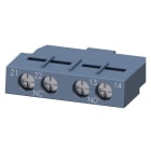 SIEMENS - Hilfsschalter querliegend, 1S+1Ö, für Leistungsschalter S00/S0