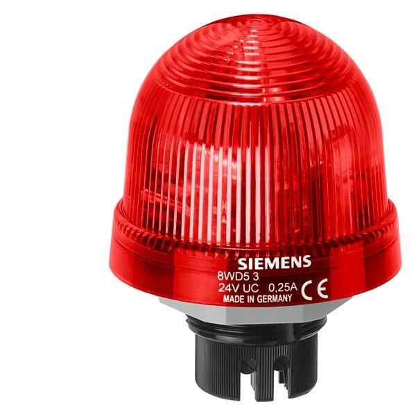 SIEMENS - Einbauleuchte Blinklichtelement LED, 24V DCrot