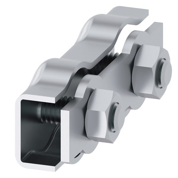 SIEMENS - Seilklemme, duplex, 4 mm, Verpackung im Set (4 Stück)