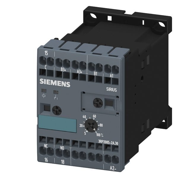 SIEMENS - Zeitrelais, elektronisch, Multifunktion, 8 Funktionen 1W, AC/DC24V, AC200-240V