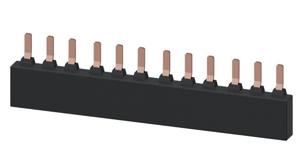 SIEMENS - 3Ph.-Sammelschiene für 4 Leistungsschalter S2 Teilungsabstand:55mm