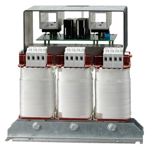 SIEMENS - Stromversorgung 3-Ph. PN(kW) 0,36, Upri=400V +/- 20/230 +/- 10