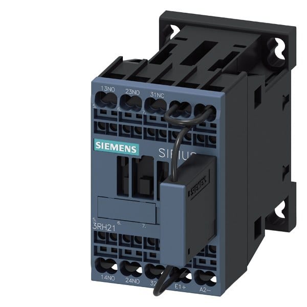 SIEMENS - Hilfsschütz Bahn, 2 S + 1 Ö, DC 110 V, 0,7-1,25* US, mit integriertem Varistor