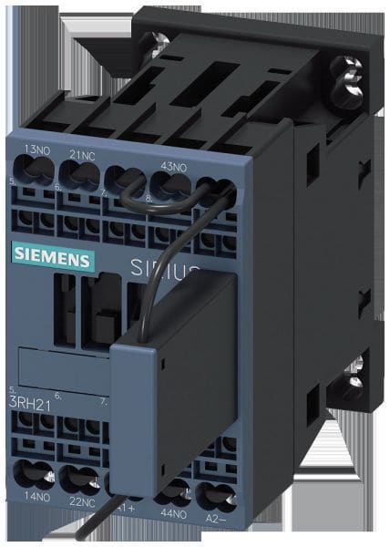 SIEMENS - Hilfsschütz Bahn, 2 S + 1 Ö, DC 125 V, 0,7-1,25* US