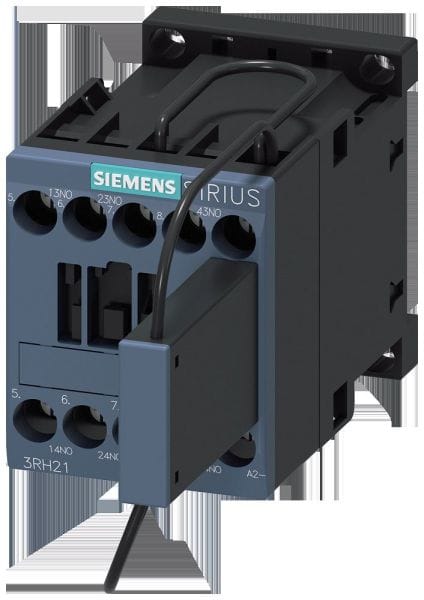 SIEMENS - Hilfsschütz Bahn, 3 S, DC 125 V, 0,7-1,25* US, mit integrierter Suppressordiode