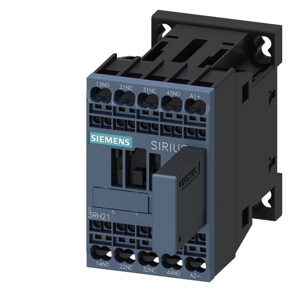 SIEMENS - Koppelhilfsschütz, 2S+2Ö, DC 24V, S00, Federzuganschluss, mit Varistor