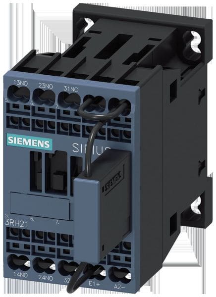 SIEMENS - Hilfsschütz Bahn, 2 S + 1 Ö, DC 72 V, 0,7-1,25* US