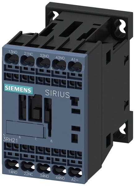 SIEMENS - Koppelhilfsschütz, 3S+1Ö, DC 24V, S00, Federzuganschluss, mit Varistor