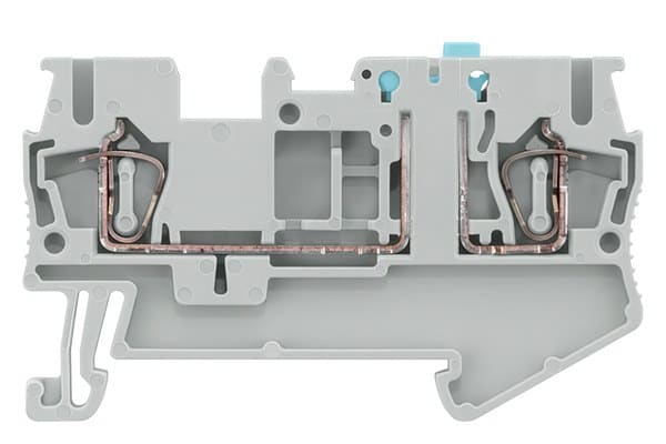 SIEMENS - Messertrennklemme mit Zugfederanschluss, Querschnitt: 0,08-2,5mm2, Breite: 5,2mm