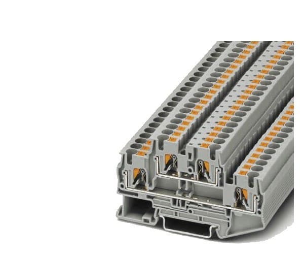 SIEMENS - Doppelstockklemme 4 mm2, 6,2mm Breite grau