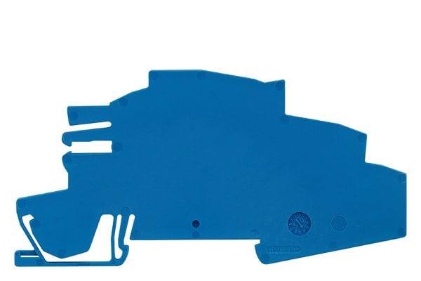 SIEMENS - Auflagebock-INSTA-Klemme für 6mm 2, Breite 2mm blau