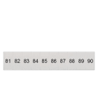 SIEMENS - Bezeichnungsschild, front, mit 81-90, vertikal, Klemmenbreite: 5,2 mm