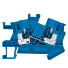 SIEMENS - Klemme, iPo-Steckanschluss, Installationsklemme, Durchgangsklemme, 6 mm², blau