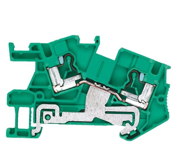 SIEMENS - PE-INSTA-Durchgangsklemme 6 mm2, 8,2mm Breite grün-gelb