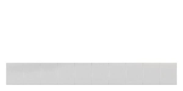 SIEMENS - Beschriftungsschild, Frontbeschriftung, B: 8,2mm, Schnappbefestigung, weiß, 6...