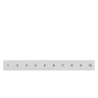 SIEMENS - Bezeichnungsschild, front, mit 1-10, vertikal, Klemmenbreite: 10,2 mm