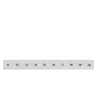 SIEMENS - Bezeichnungsschild, front, mit 11-20, vertikal, Klemmenbreite: 10,2 mm