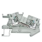 SIEMENS - Klemme, iPo-Steckanschluss, Installationsklemme, Durchgangsklemme, 4 mm², grau
