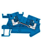 SIEMENS - Klemme, iPo-Steckanschluss, Installationsklemme, Durchgangsklemme, 4 mm², blau
