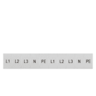SIEMENS - Bezeichnungsschild, front, mit L1, L2, L3, PE, N, vertikal