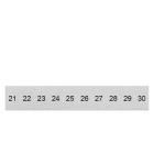 SIEMENS - Bezeichnungsschild, front, mit 21-30, vertikal, Klemmenbreite: 6,2 mm