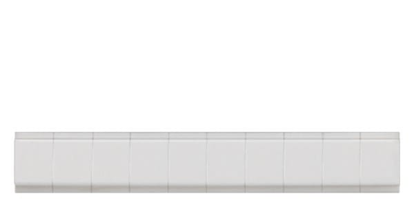 SIEMENS - Beschriftungsschild, Flachbeschriftung, B: 4,2mm, Schnappbefestigung, weiß, 1...