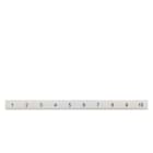 SIEMENS - Bezeichnungsschild, flach, mit 1-10, vertikal, Klemmenbreite: 10,2 mm, H: 6,4 mm