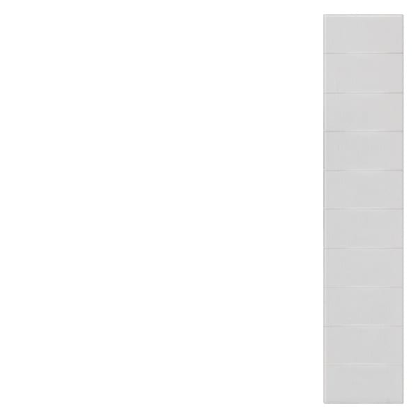SIEMENS - Beschriftungsschild, Frontbeschriftung, B: 5,2mm, Schnappbefestigung, weiß, 2...