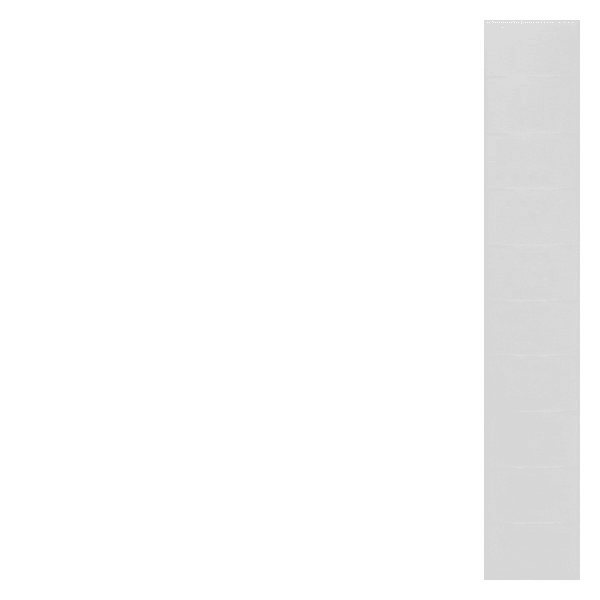SIEMENS - Beschriftungsschild, Frontbeschriftung, B: 6,2mm, Schnappbefestigung, weiß, 4...