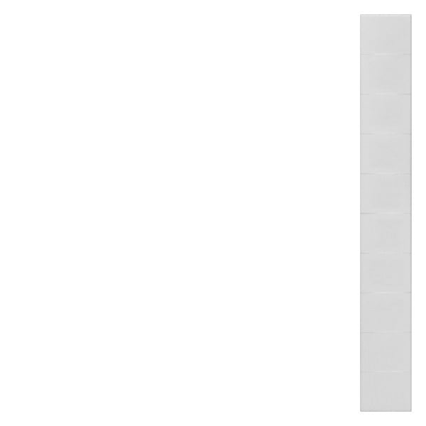 SIEMENS - Beschriftungsschild, Frontbeschriftung, B: 8,2mm, Schnappbefestigung, weiß, 6...