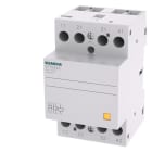 SIEMENS - INSTA-Schütz mit 4 Öffnern Kontakt für AC 230V, 400V 40A Ansteuerung AC/DC 24V
