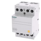SIEMENS - INSTA-Schütz mit 3 Schließern und 1Ö Kontakt für AC 230V, 400V 63A