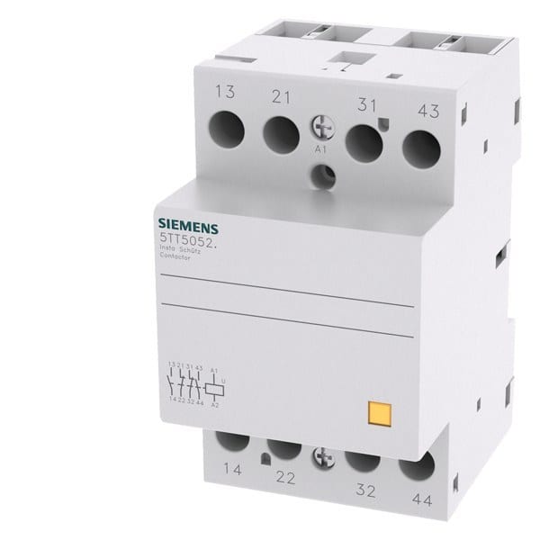 SIEMENS - INSTA-Schütz mit 2 Schließern und 2 Öffnern Kontakt für AC 230V, 400V 63A