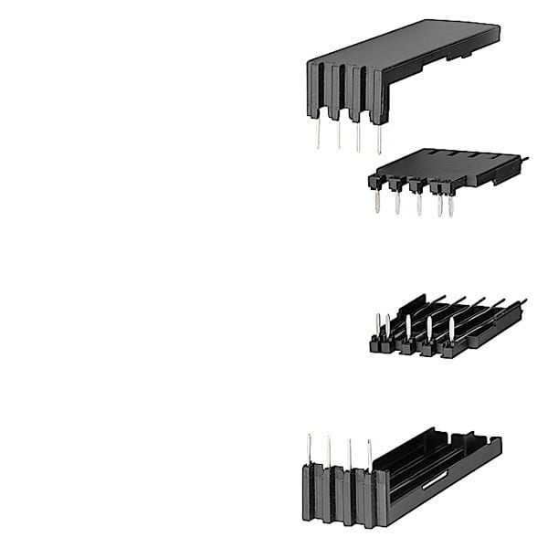 SIEMENS - Lötstiftadapter für Schütze mit aufgesetzt. 4pol. Hilfsschalter