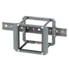 SIEMENS - Adapter für Hutschienenmontage, Display nach vorne gerichtet, für 7KM PAC